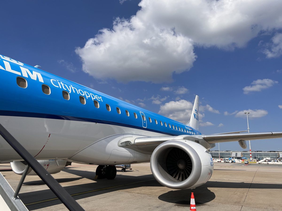 Snapshot review: KLM Business Class, Embraer E190, Amsterdam to Dublin