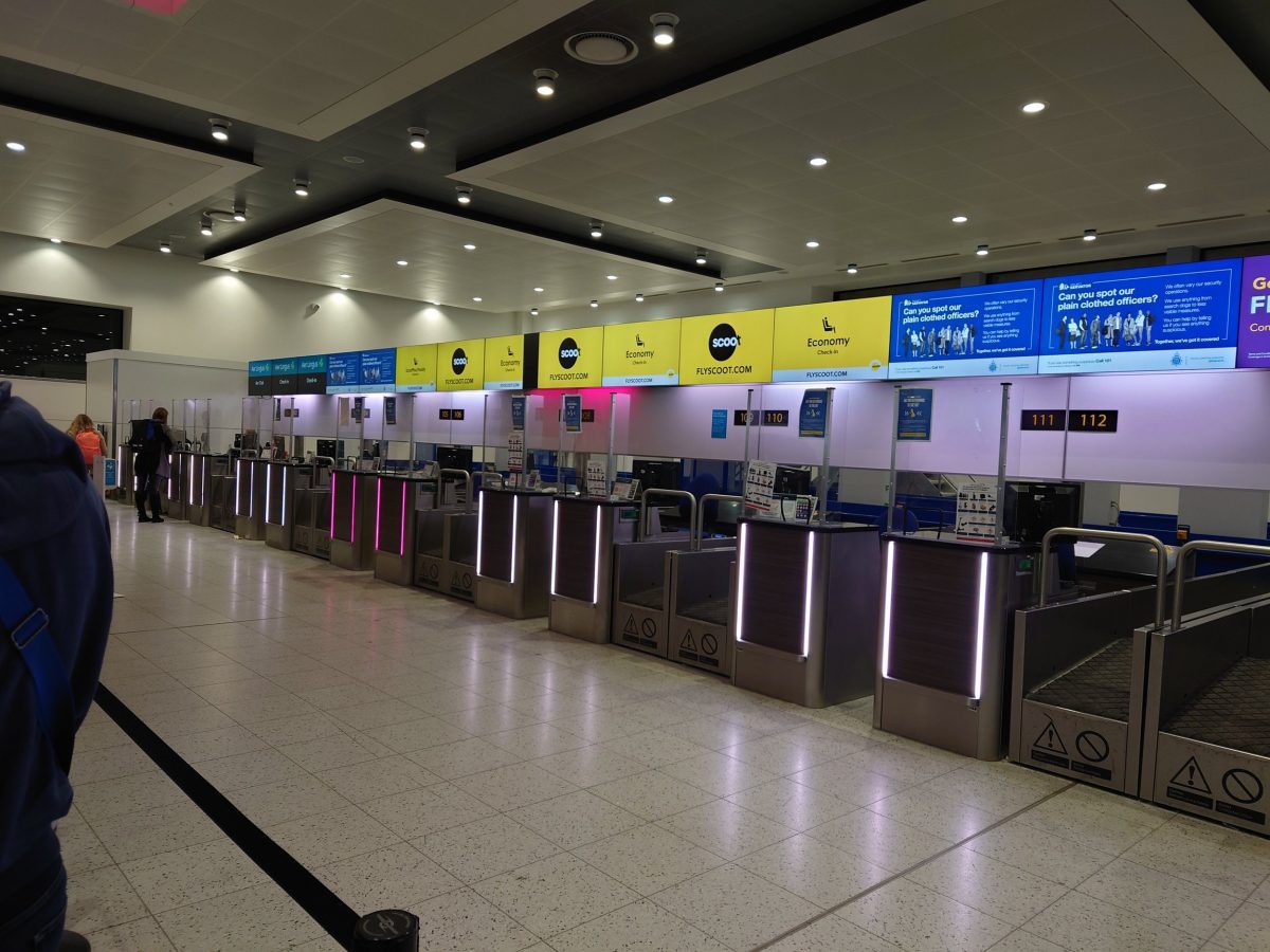 A messy start to our Thai adventure at Gatwick Airport…